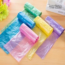 다용도 비닐봉지x10개 롤비닐봉지 45x50cmx20매, 10개, 검정