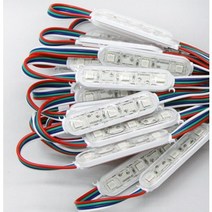 루멘룩스 국산 LED 3구모듈 커버형 RGB (1롤 50개), 1개