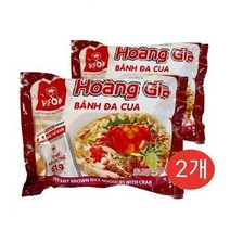 베트남 반다꾸아 비폰 쌀국수 꽃게맛 BANH DA CUA 2개, 3개