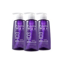 후르츠왁스 헤어 글레이즈 500ml 3개 / 웨이브 볼륨