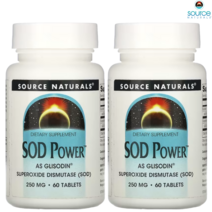 [60정] 소스내추럴스 SOD Power 250mg 60정, 2개