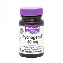 블루보넷 피크노제놀 50mg 글루텐 프리 비건 무설탕 브이캡, 30개입, 1개