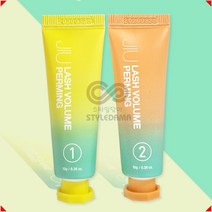 JIU 지유 튜브형 속눈썹펌제 1제10g 2제10g 속눈썹펌재료