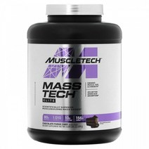 MuscleTech Mass Tech Elite Chocolate Fudge Cake 6 lbs 2.72 kg, 1PACKAGE, 상세참조