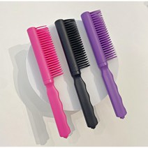여성 호신용 빗 미니 호신용품 휴대용 여자 호신용무기, 헤어나이프, 핑크, 1개