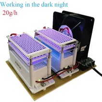 오존 발생기 220 v110 v 20g 세라믹 오존 이중 통합 장수 세라믹 플레이트 공기 정수 공기 청정기, 110V