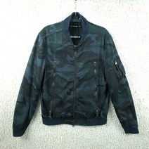 빈티지프렌/ [M]올세인츠 카모패턴 블루종