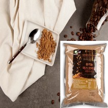 마스코바도비정제 유기농 갈색 대체당 무정제 설탕 3kg, 1개