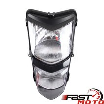 바이크 부품 오토바이 12V/25W 듀얼 트윈 헤드 램프 라이트 가와사키 KFX400 스즈키 ATV Quadsport LTZ LT-, 한개옵션0