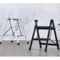 가정용 접이식 2단 사다리 다기능, 레드 2단 사다리