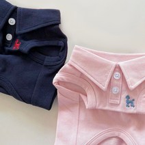 강아지견주커플룩 반려견 카라티 반려동물 PK티셔츠, 핑크