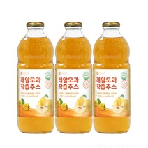 레알 모과착즙주스 NFC착즙 쥬스 원액 1L, 1000ml, 3병