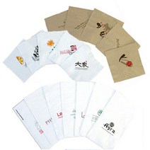 행복물류 인쇄냅킨 제작 디너냅킨 무지냅킨 상호냅킨 로고인쇄냅킨, 2박스, 갈색인쇄냅킨8000장