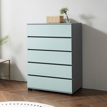 레이첼 속깊은 800-5단서랍장, 올화이트