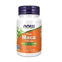 나우푸드 Now Foods Raw Maca 미가공 마카 750 mg 베지캡슐 30개입, 3개묶음(10%할인), 1개