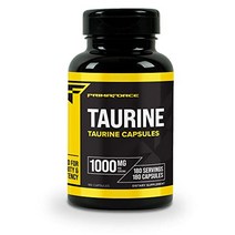 primaforce 타우린 1000mg 캡슐 180캡슐 비-gmo 앰프 글루텐 프리 보충제