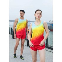 육상 훈련복 마라톤 달리기 팀유니폼 초등학교 육상복
