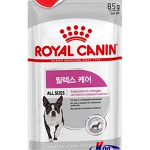 불안감감소 애견용 릴렉스 습식파우치 4개 개습식사료