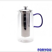 MDS8128 이탈리아노 티포트1200ml 유리/망/주전자/차, 1200ml