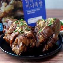 매운 마늘 양념 앞다리 미니족발 돼지족발 1인족발 900g 간편 안주, 달콤마늘 미니족발, 1개