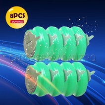 1.2V 40mAh Ni-MH NIMH 충전식 배터리 시계 장난감 타이머 용 솔더 핀 포함 태양 에너지 보청기 버튼 코인 셀 1-8 개