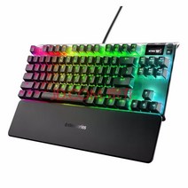 스틸시리즈 에이펙스 프로 RGB 게이밍 키보드 기계식, 세트, 자축, ApexPro TKL