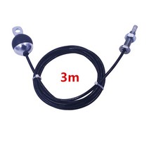 숄더프레스머신 렛풀다운머신 암컬머신 2.5m3m3.5m 체육관 와이어 로프 가정용 케이블 머신 팔 강도 훈련 운동 피트니스 풀리 액세서리 용 헤비 듀티 스틸, 유형 d-3m, 유형 d-3m
