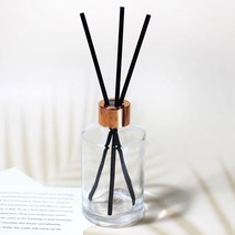 디퓨저용기 - 에픽 200ml, 모던자 우드캡, 1개