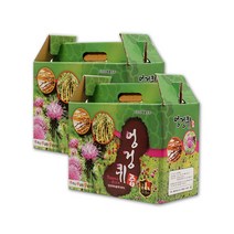 엉겅퀴즙 뿌리 가시나물 엉겅퀴차 추출물 진액 대계근 시슬 씨슬 엉겅키 엉컹키 THISTLE 선물 2박스