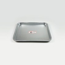 유진토스코 양은쟁반 알루미늄 오봉 트레이 - 직각 엠보쟁반, silver, 1개