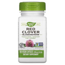붉은토끼풀 Red Clover Blossom Herb 400mg 100 베지캡