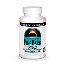 소스내추럴스 파인 바크 액스트랙 소나무껍질 150mg 60정, 60정 X 1통