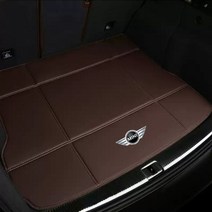 미니쿠퍼 트렁크매트 풀커버 클럽맨 자동차 컨트리맨 바닥매트 F60 F56, 브라운