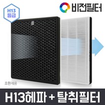 삼성 [호환] 삼성 H13등급 CFX-C100D CFX-2TBA 블루스카이7000 공기청정기 필터, AX60J7100WTD 호환 [CFX-C100D/2TBA 복합형]