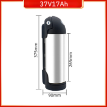 전기 자전거 36V 리튬 배터리 교체 보조 밧데리 리필 48V 36V12AH, 36V17Ah