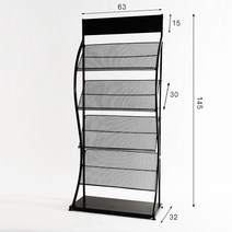팜플렛 케이스 전단지 철재 잡지 꽂이 진열대 선반DIY 디스플레이 진열대 거치대, 옵션16