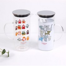 오너클랜 부엉이 유리 물병, 단품