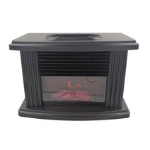 예쁜 벽난로 전원 주택 아파트 거실 따뜻한 주말 농장 꾸미기 1000w 미니 전기 벽난로 스토브 히터 휴대용 탁상 실내 공간 히터 eu 플러그, 협력사