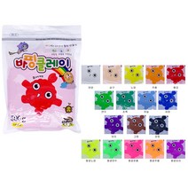 컬러클레이 지퍼 2p, 흰색, 2개