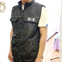 애견 조련사 조끼 스크래치 방지 의류 말 개 목축 옷, K9 표준 M  95-115