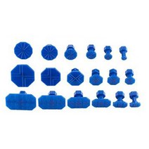 Zeyuan 18x 덴트 풀러 접착제 탭 덴트 제거 당기는 탭 자동차 바디 덴트 도구 자동차 용 자동 풀러 탭, 나일론 플라스틱, 파란색