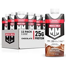 머슬밀크 25g프로틴 초콜릿 330ml 12팩 제로슈거