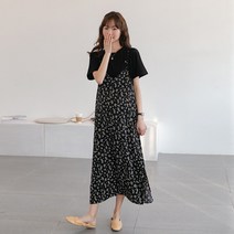 박시한원피스 임산부드레스 임산부오피스룩 워킹맘코디 풍성한원피스 캐주얼원피스 임부복하객룩 반팔 임부복 원피스 임산부외출복 봄 임산부하객패션