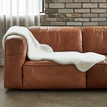 한샘 인조퍼 러그ㅣ다용도매트ㅣ소파패드 60x170 아이보리