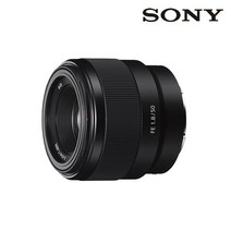 [소니] SONY 렌즈 FE 50mm F1.8 [SEL50F18F], 단품