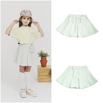 빈 [빈]옐로우 그린 포켓 스커트팬츠 BW16SK01YG