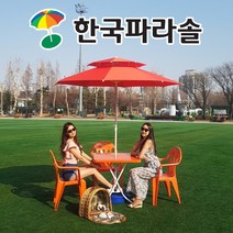 [단품구성] 한국파라솔 국산 FRP 카본 2단 파라솔 직접세트구성 - 테이블 및 의자 물통받침대는 추가로 구매하셔야 됩니다, 14. FRP 2700mm 파라솔 [녹색]