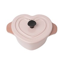 플로르 하트 솥밥 냄비 23cm 플레이팅 인덕션 식기세척기 사용 가능, 단품, 단품