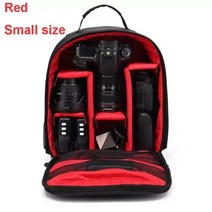 카메라백팩 기내용 롤링백 롤링백팩 슬링백 Zk40 dropshipping 방수 비디오 디지털 dslr 가방 다기능 카메라 배낭 nikoncanon 용 야외 렌즈 가방 케이스, 빨간색 작은