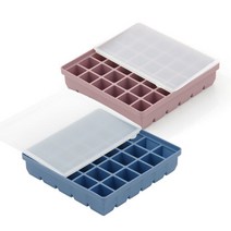 스칼렛 실리콘 아이스트레이 대, 36구 인디고 핑크